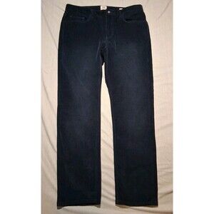 Flint & Tinder Pants Mens 34x30 Blue Corduroy Slim Fit Stretch Huckberry
